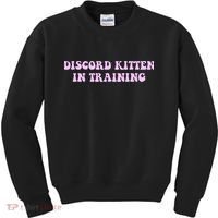 Discord Kitten In Training Apparel Kids Sweatshirt thumb 0