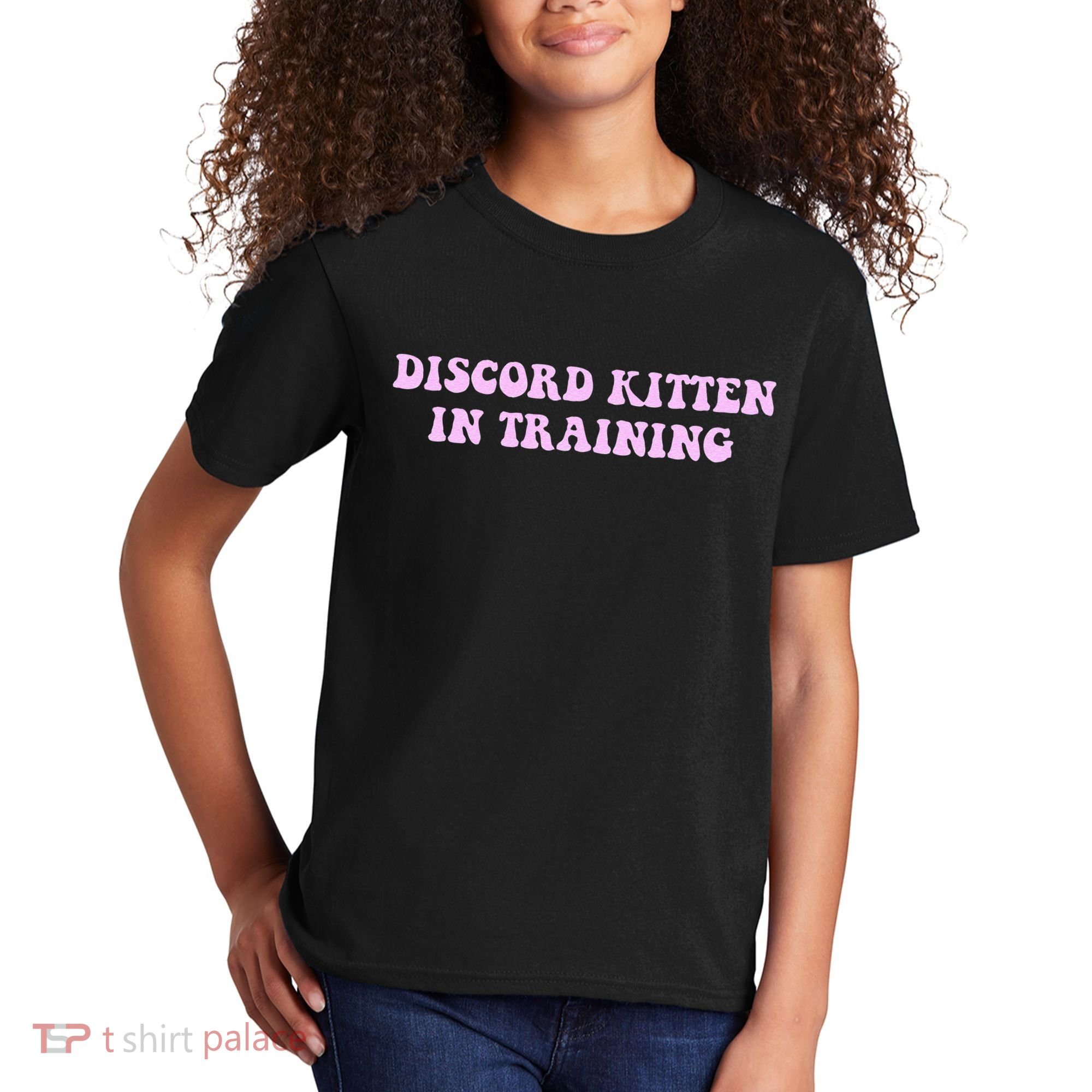 Discord Kitten In Training Apparel Kids T-Shirt