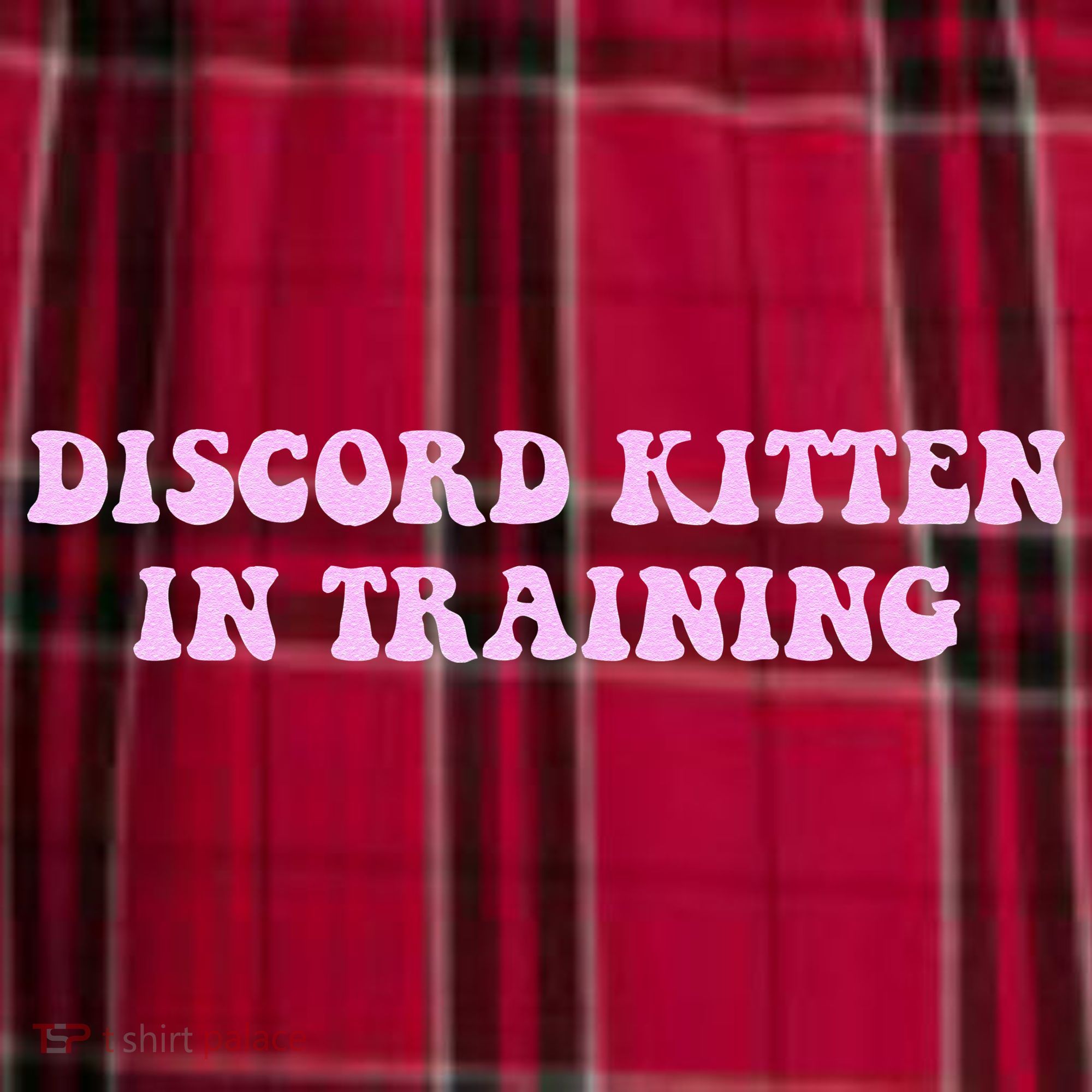 Discord Kitten In Training Apparel Women's Flannel Plaid Pajama Pants