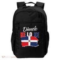 Dimelo Ke Lo Ke Dominican Republic Flag Backpack thumb 0