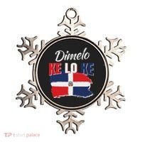 Dimelo Ke Lo Ke Dominican Republic Flag Ornament thumb 0