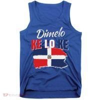 Dimelo Ke Lo Ke Dominican Republic Flag Tank Top thumb 0