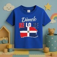 Dimelo Ke Lo Ke Dominican Republic Flag Toddler T-Shirt thumb 3