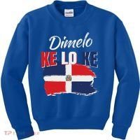 Dimelo Ke Lo Ke Dominican Republic Flag Kids Sweatshirt thumb 0