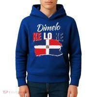 Dimelo Ke Lo Ke Dominican Republic Flag Kids Hoodie thumb 4