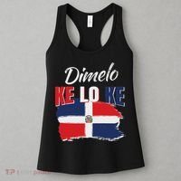 Dimelo Ke Lo Ke Dominican Republic Flag Dominicans Gift Women's Tank Top thumb 3