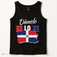 Dimelo Ke Lo Ke Dominican Republic Flag Dominicans Gift Tank Top thumb 2