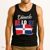 Dimelo Ke Lo Ke Dominican Republic Flag Dominicans Gift Tank Top thumb 3