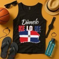 Dimelo Ke Lo Ke Dominican Republic Flag Dominicans Gift Tank Top thumb 4