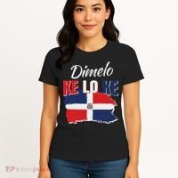 Dimelo Ke Lo Ke Dominican Republic Flag Dominicans Gift Women's T-Shirt thumb 4