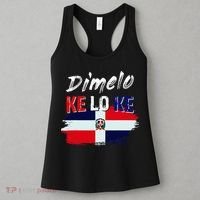 Dimelo Ke Lo Ke Dominican Republic Flag Women's Tank Top thumb 3