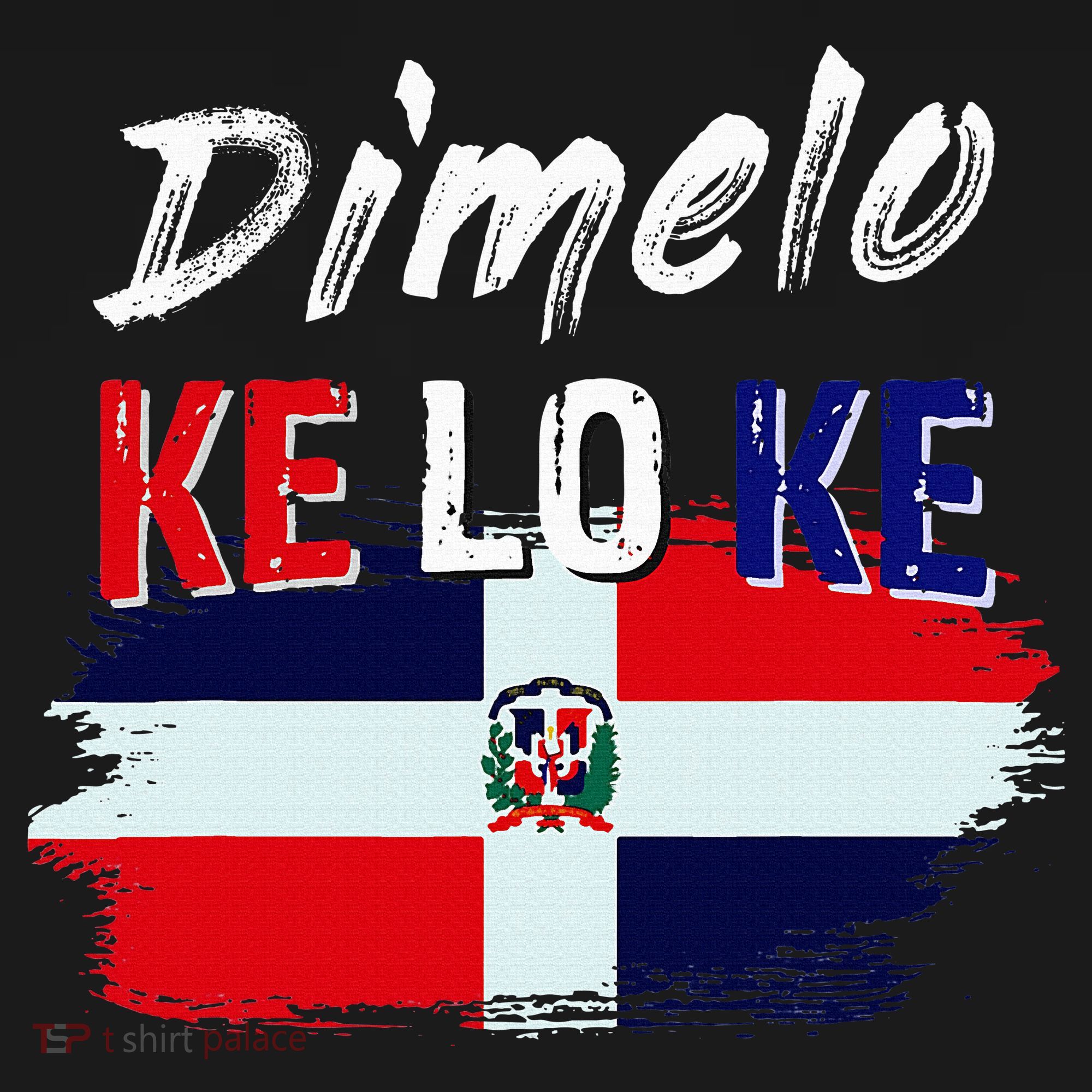 Dimelo Ke Lo Ke Dominican Republic Flag Women's Tank Top