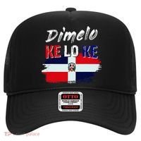Dimelo Ke Lo Ke Dominican Republic Flag Hat thumb 0