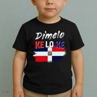 Dimelo Ke Lo Ke Dominican Republic Flag Toddler T-Shirt thumb 2