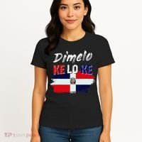 Dimelo Ke Lo Ke Dominican Republic Flag Women's T-Shirt thumb 4