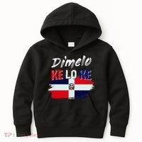 Dimelo Ke Lo Ke Dominican Republic Flag Kids Hoodie thumb 0