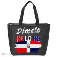 Dimelo Ke Lo Ke Dominican Republic Flag Tote Bag thumb 0