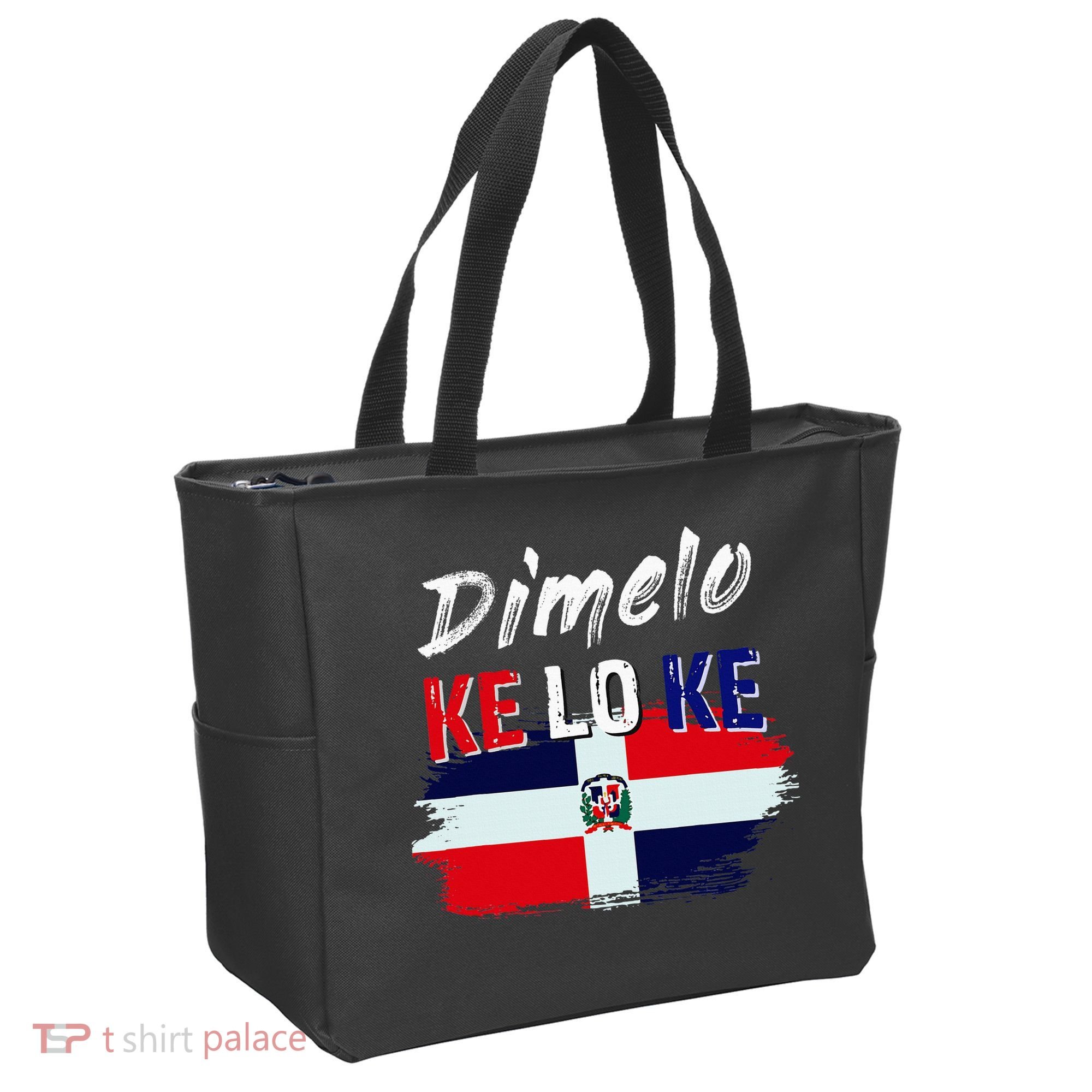 Dimelo Ke Lo Ke Dominican Republic Flag Tote Bag