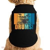 Drum Kit Musician Rock Music Drum Player Doggie Tank thumb 0
