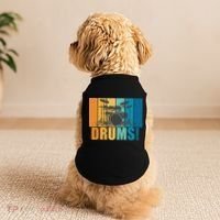 Drum Kit Musician Rock Music Drum Player Doggie Tank thumb 2