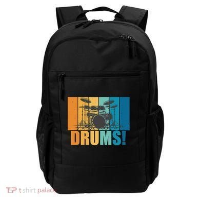 Drum Kit Musician Rock Music Drum Player Backpack