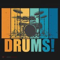 Drum Kit Musician Rock Music Drum Player Backpack thumb 2