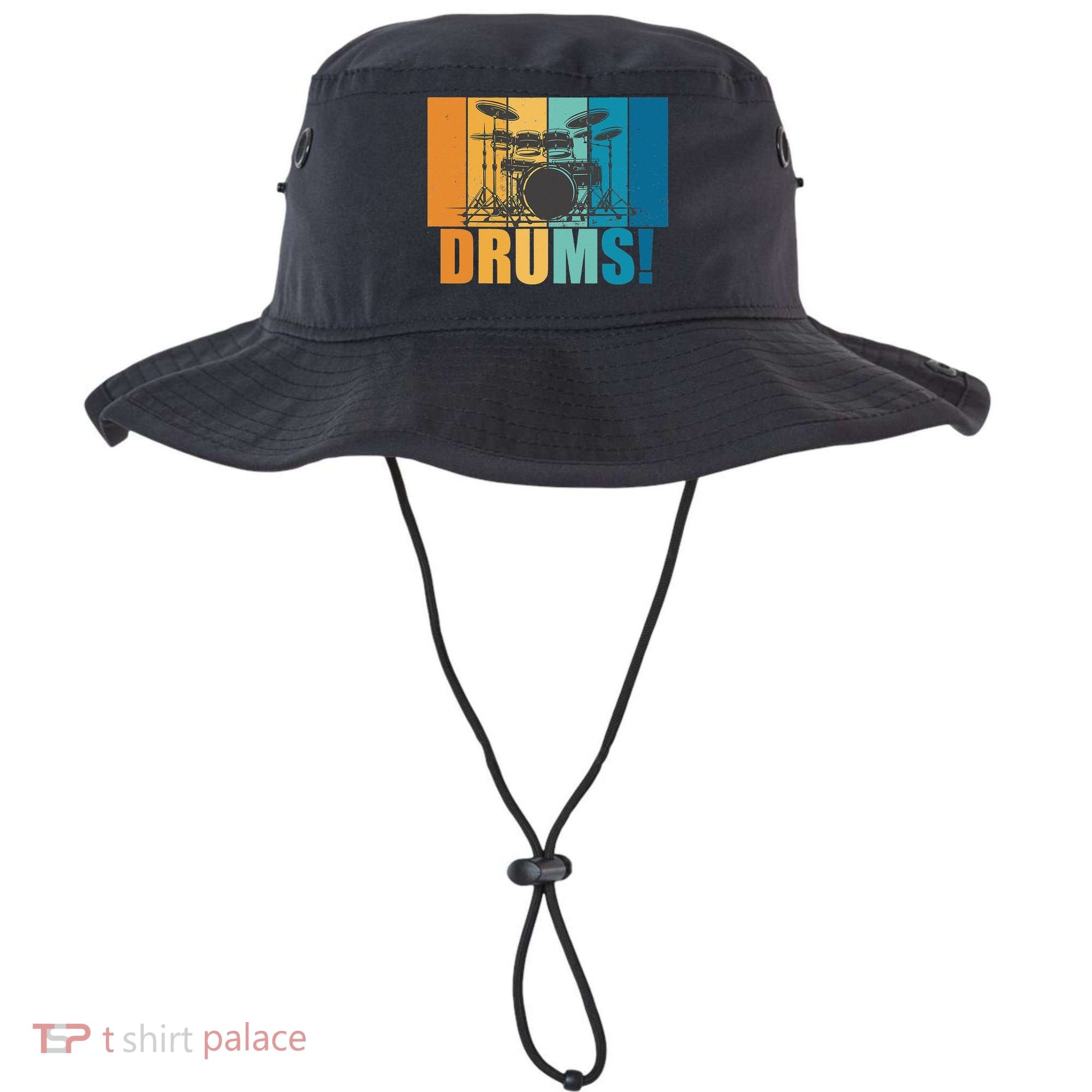 Drum Kit Musician Rock Music Drum Player Bucket Hat