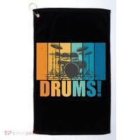 Drum Kit Musician Rock Music Drum Player Golf Towel thumb 0
