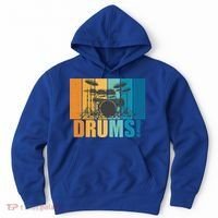 Drum Kit Musician Rock Music Drum Player Hoodie thumb 0