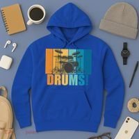 Drum Kit Musician Rock Music Drum Player Hoodie thumb 3