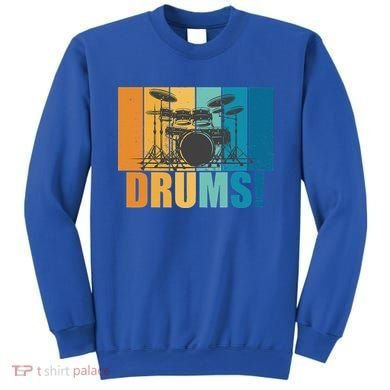 Drum Kit Musician Rock Music Drum Player Sweatshirt