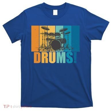 Drum Kit Musician Rock Music Drum Player T-Shirt