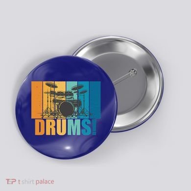 Drum Kit Musician Rock Music Drum Player Button