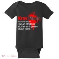 Definition Krav Maga Baby Bodysuit thumb 0