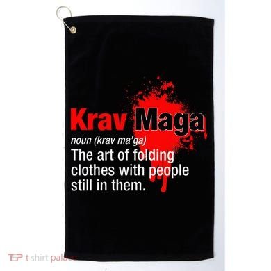 Definition Krav Maga Golf Towel