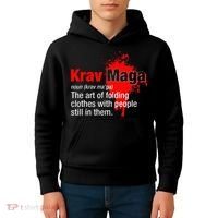Definition Krav Maga Kids Hoodie thumb 4
