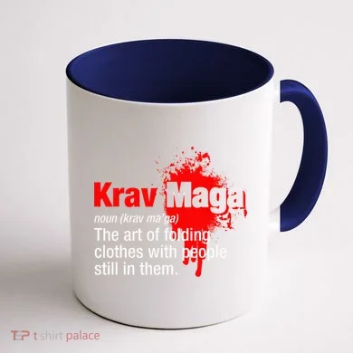 Definition Krav Maga Coffee Mug back
