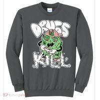 Drugs Kill Marijuana Bud Cartoon Sweatshirt thumb 0