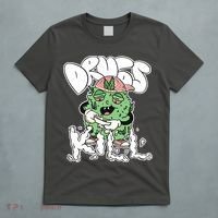 Drugs Kill Marijuana Bud Cartoon T-Shirt thumb 5