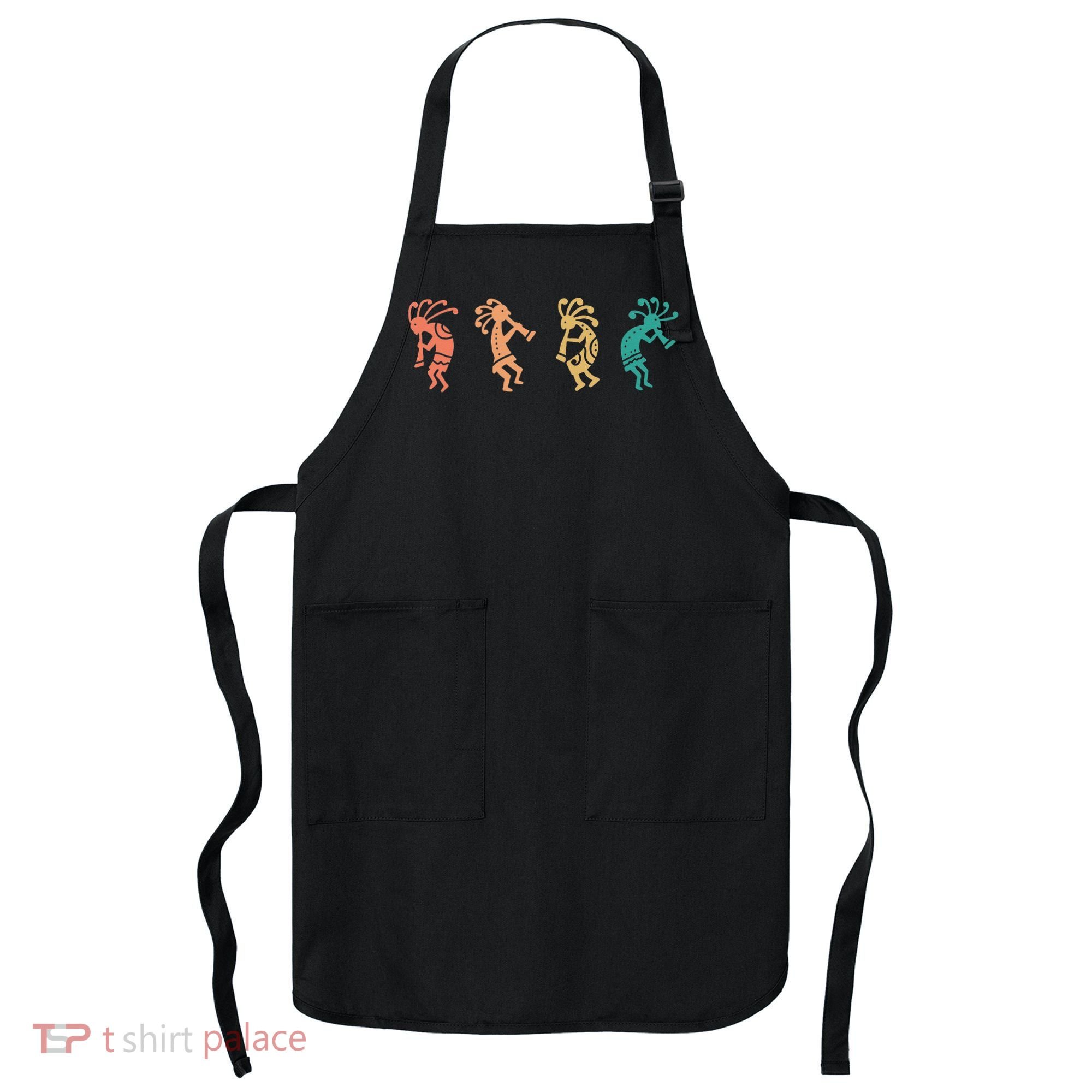 Dancing Kokopelli Southwestern USA Native American Symbol Apron