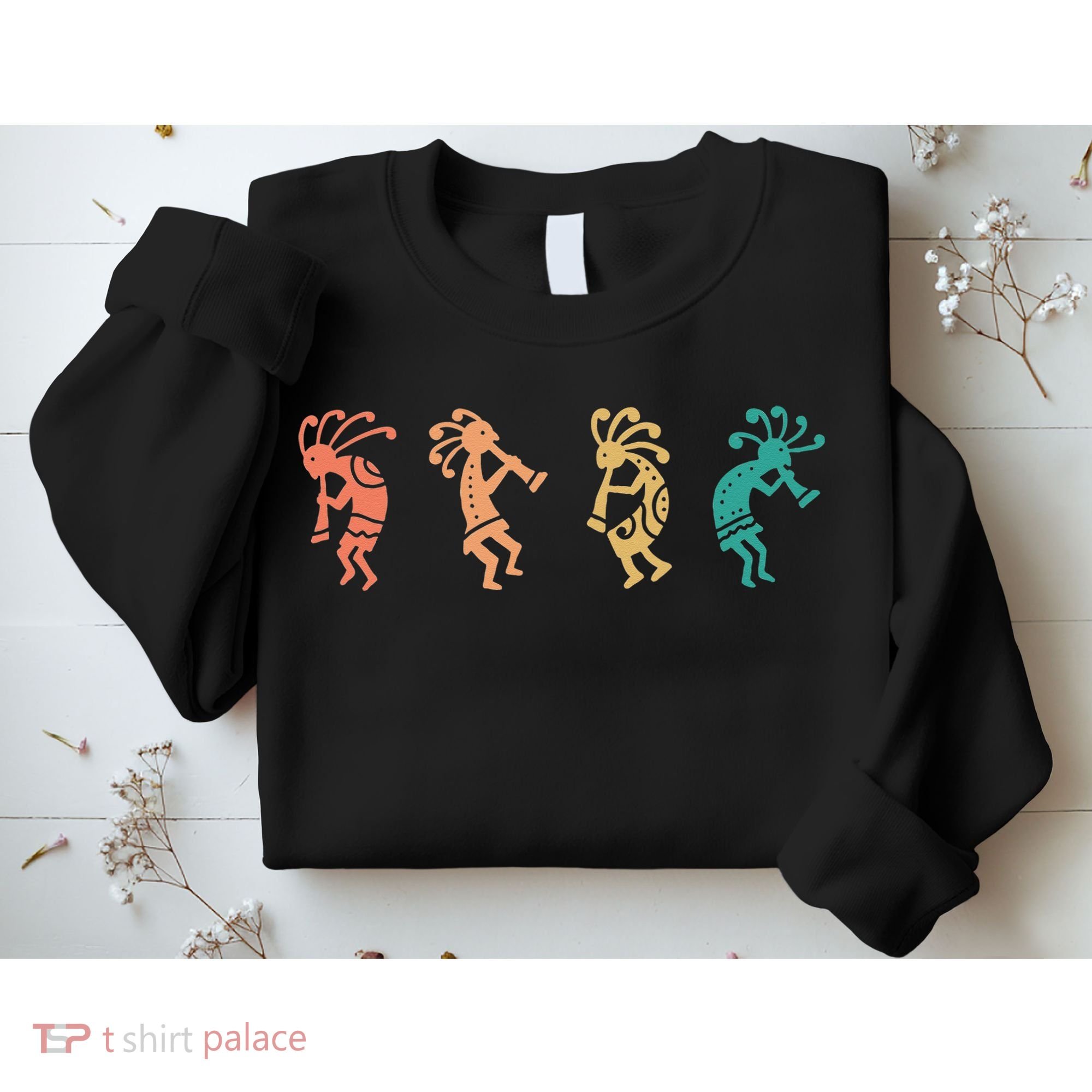 Dancing Kokopelli Southwestern USA Native American Symbol Sweatshirt