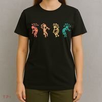 Dancing Kokopelli Southwestern USA Native American Symbol T-Shirt thumb 4