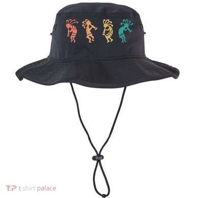 Dancing Kokopelli Southwestern USA Native American Symbol Bucket Hat