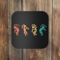 Dancing Kokopelli Southwestern USA Native American Symbol Coaster thumb 0