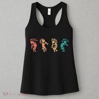 Dancing Kokopelli Southwestern USA Native American Symbol Women's Tank Top thumb 3
