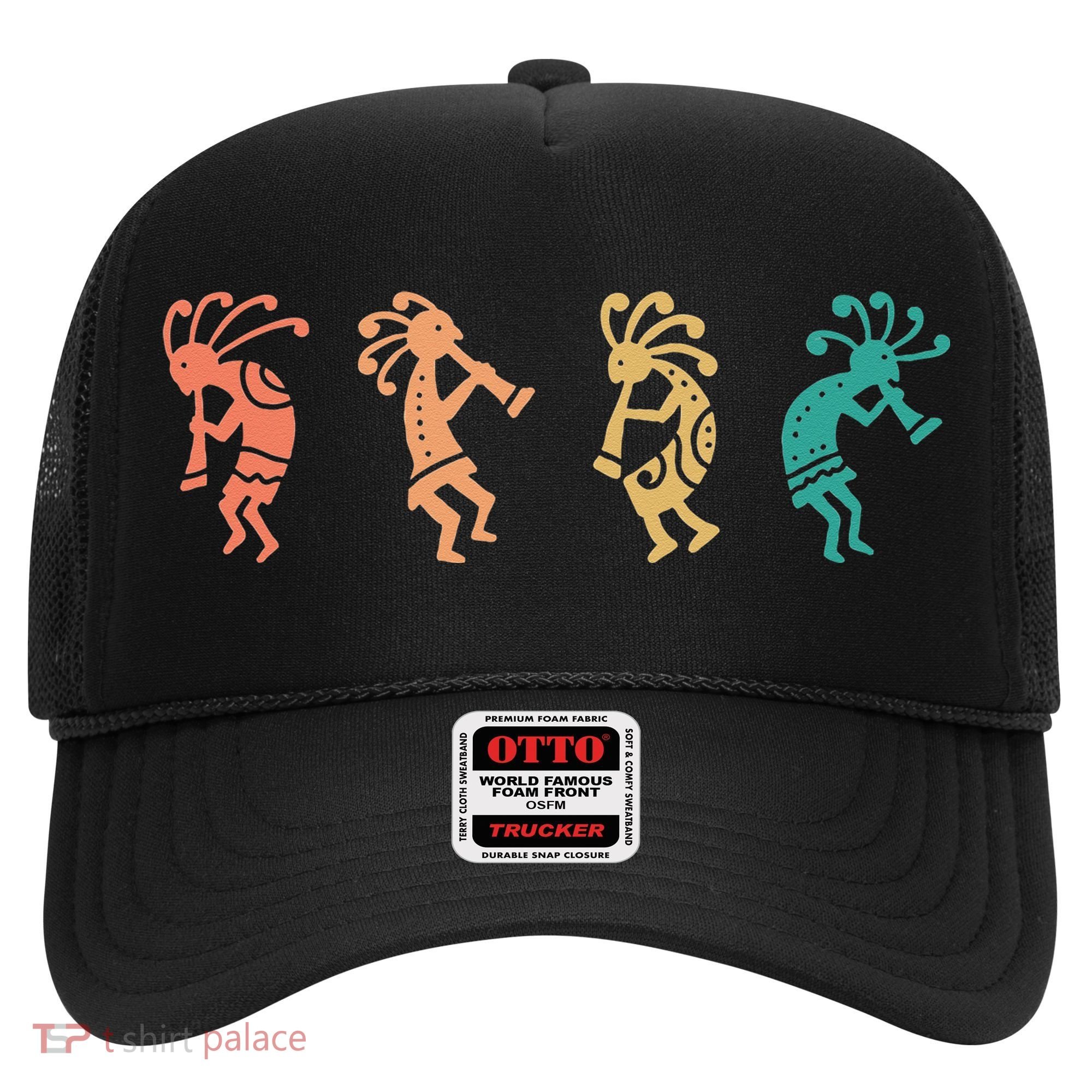 Dancing Kokopelli Southwestern USA Native American Symbol Hat