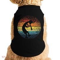 Dancing Kokopelli Southwestern USA Native American Symbol Doggie Tank thumb 0