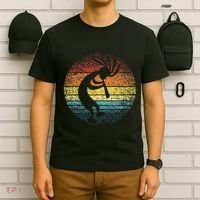 Dancing Kokopelli Southwestern USA Native American Symbol T-Shirt thumb 6