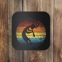 Dancing Kokopelli Southwestern USA Native American Symbol Coaster thumb 0