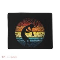 Dancing Kokopelli Southwestern USA Native American Symbol Mousepad thumb 0